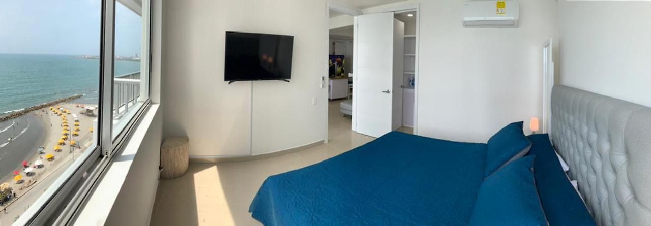Al-2 Facing The Sea With Wifi Apartamento Cartagena